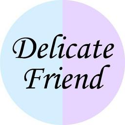 Logo of Delicate Friend literary magazine