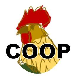 Logo of COOP: chickens of our poetry literary magazine